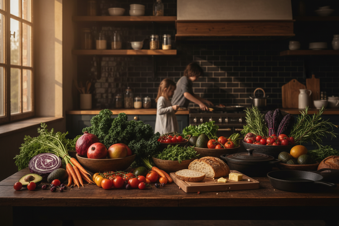 Une cuisine saine est essentielle pour toute la famille