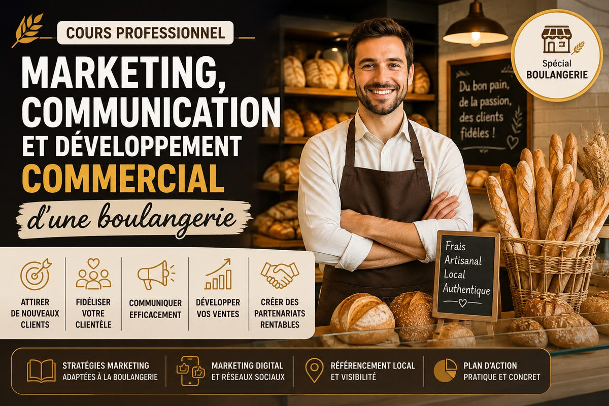 Marketing, communication et développement commercial d’une boulangerie