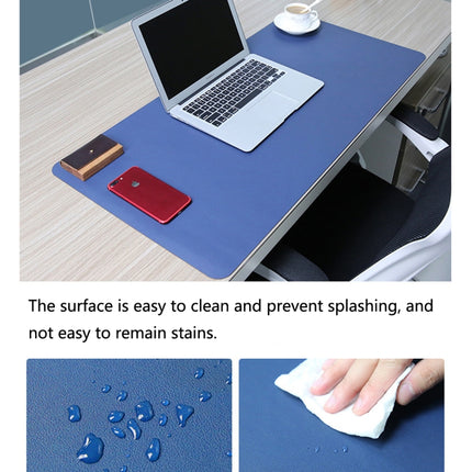 Multifunction Business PU Leather Mouse Pad Keyboard Pad Table Mat Computer Desk Mat, Size: 80 x 40cm