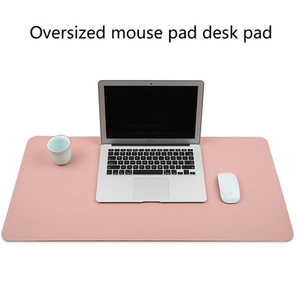 Multifunction Business PU Leather Mouse Pad Keyboard Pad Table Mat Computer Desk Mat, Size: 90 x 45cm