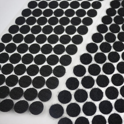 1000 PCS 16mm Round Nylon Adhesive Hook and Loop Fastener