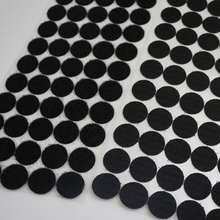1000 PCS 20mm Round Nylon Adhesive Hook and Loop Fastener