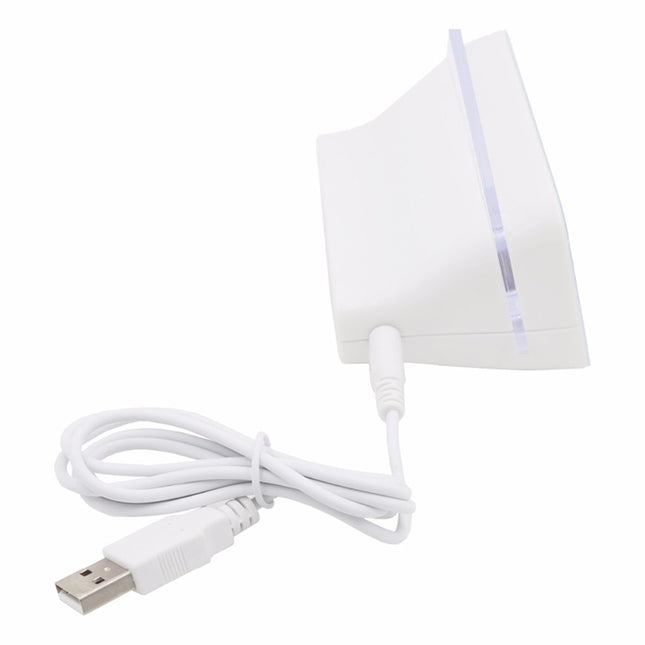 Multifunction LCD Digital Alarm Clock Thermometer + 4-Port USB HUB + Message Board with Blue or Green LCD backlight