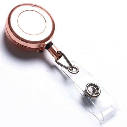 Zinc Alloy Easy to Pull Buckle Key Chain Back Clip Type Anti Theft Telescopic Buckle