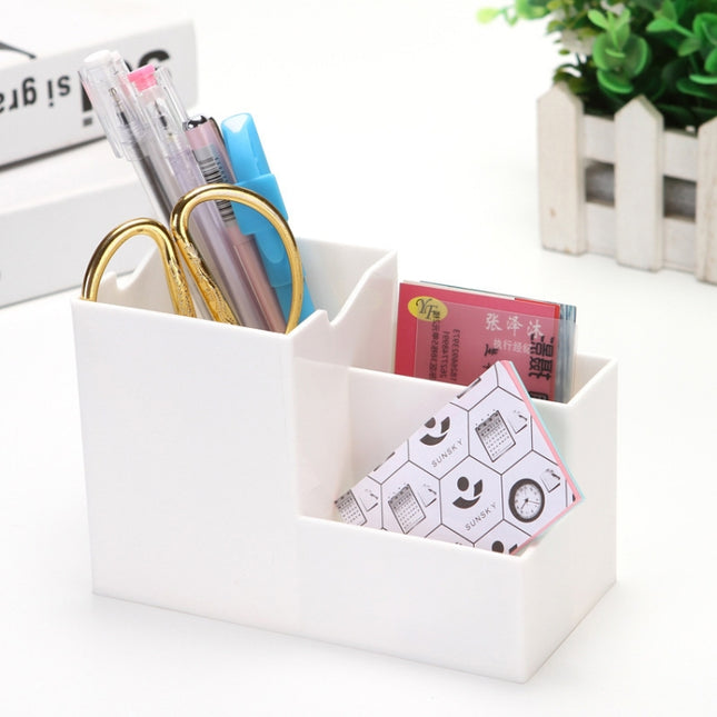 Creative Multifunctional Desktop Plastic Storage Phone Holder Pen Holder