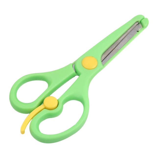 Elastic Safety Scissors Candy-Colored Knife