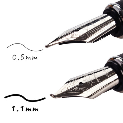 X750 Stationery Stainless Steel Fountain Pen Medium Nib Ink Pens School Oiifice Gift