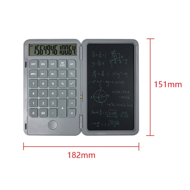 Rechargeable Writing Board Calculator Portable Multi-Function LCD Student Handwriting Board