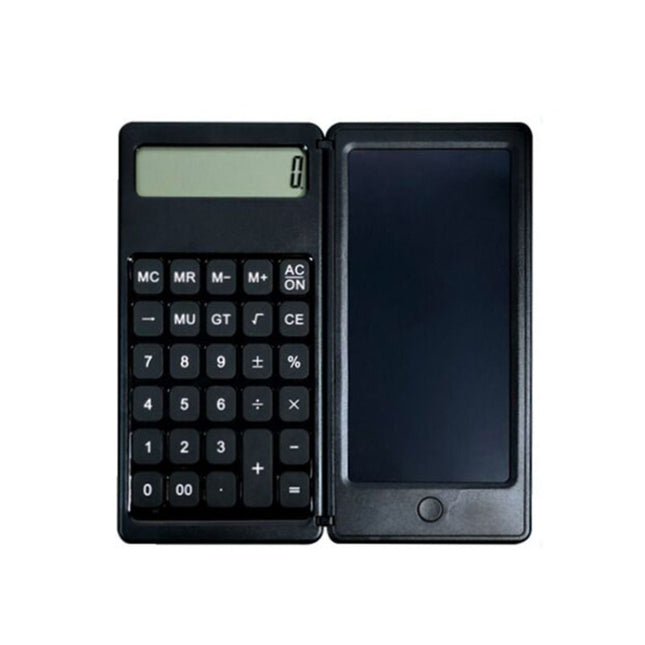 Solar Calculator Handwriting Board Learning Office Portable Folding LCD Writing Board