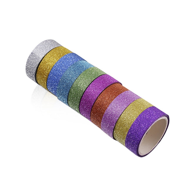 10 in 1 15mmx3m Gold Onion Tape Decorative Stickers Handmade Decorative Material Tape Color Random Delivery