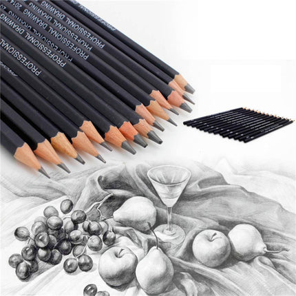 Graphite Sketching Pencils Set for Drawing