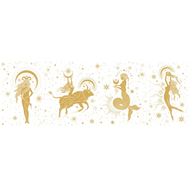 88988 Colorful Bronzing Washi Tape Starry Sky Hand Account Tape, Constellation Girl 1, Constellation Girl 2, Constellation Girl 3, Star Hot Silver 4, Star Hot Stamping 5