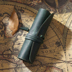 Crazy Horse Skin Ink Green