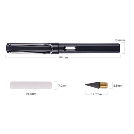 5 PCS No Ink No Need To Sharpen Drawing Sketch Pen Not Easy To Break Erasable HB Writing Pencil