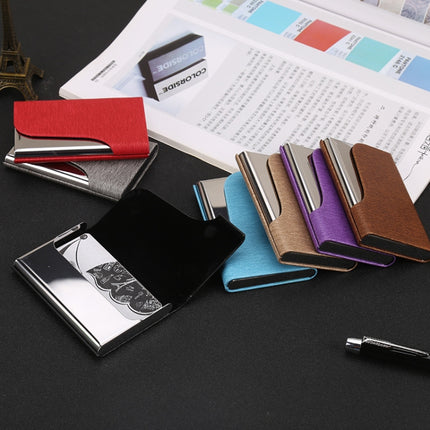 333 Stainless Steel Large Capacity Business Card Storage Box