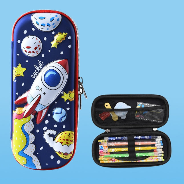 Uime EVA 3D Multi-compartment Pencil Case Stationery Box Children School Supplies