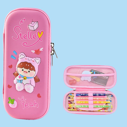 Uime EVA 3D Multi-compartment Pencil Case Stationery Box Children School Supplies