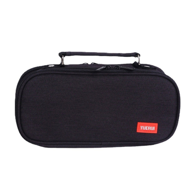 Large Capacity Multi-layer Portable Stationery Bag Canvas Pen Bag