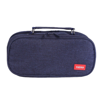 Large Capacity Multi-layer Portable Stationery Bag Canvas Pen Bag