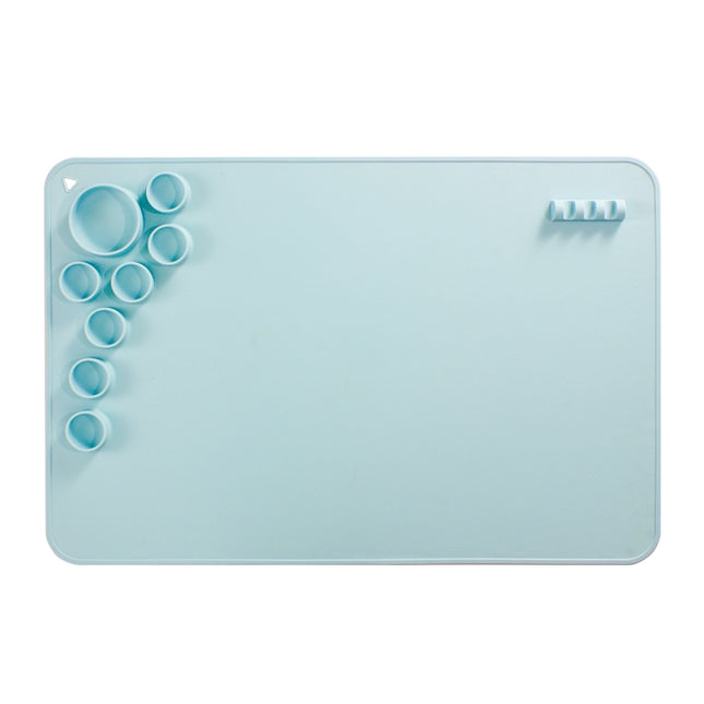 Silicone Children Drawing Pad Wipeable Washable Paint Palettes