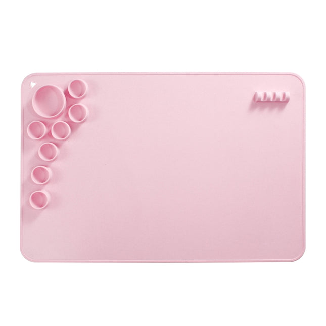 Silicone Children Drawing Pad Wipeable Washable Paint Palettes