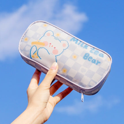 A22 Large-Capacity Cute Cartoon Pattern Pen Bag Stationery Storage Bag