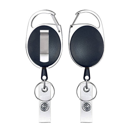 Multifunctional Retractable Waterproof Card Case Keychain Ring Card Sleeve