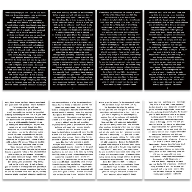 1 Sets Handbook DIY Vintage Text Sticker Material Pack