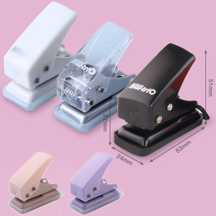kw-trio 92A0 10 Pages Single Hole Mini Loose Leaf Puncher