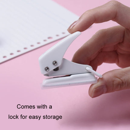 kw-trio 92A0 10 Pages Single Hole Mini Loose Leaf Puncher