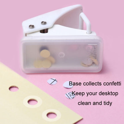 kw-trio 92A0 10 Pages Single Hole Mini Loose Leaf Puncher