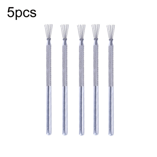 5pcs Ceramic Aluminum Rod Puncher DIY Clay Art Supplies