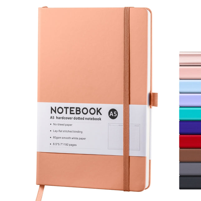 A5 PU Leather Notebook Business Notepad 96 Sheets Inner Pages
