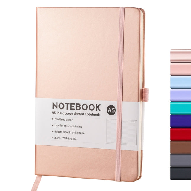 A5 PU Leather Notebook Business Notepad 96 Sheets Inner Pages