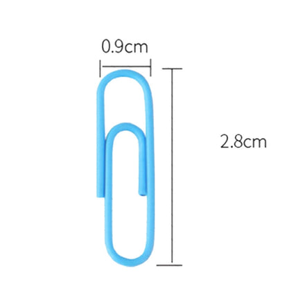 Deli 0024 100 pcs/box 2.8cm File Classification and Storage Color Paper Clips
