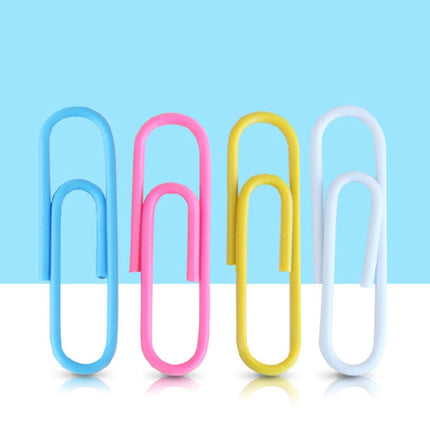 Deli 0024 100 pcs/box 2.8cm File Classification and Storage Color Paper Clips