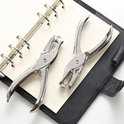 Deli 0114 Single Hole Punching Pliers Manual Mini Round Hole Paper Puncher