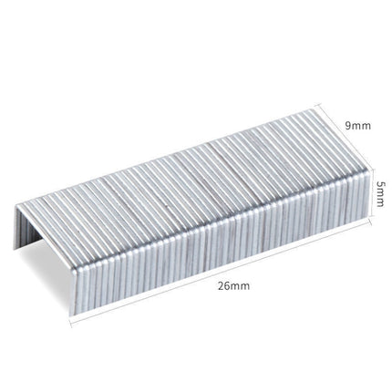 Deli 0010 10 1000pcs/box Portable Booking Machine Staples
