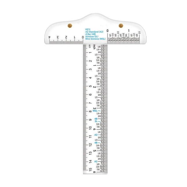 Plastic T-Square Ruler Learning Stationery Ruler
