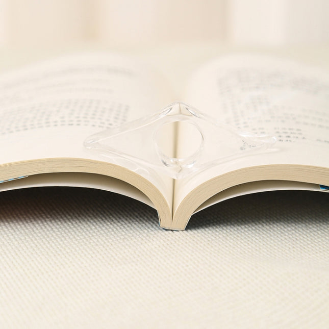 Thumb Bookmark Acrylic Book Holder Support Reading Aids For Students