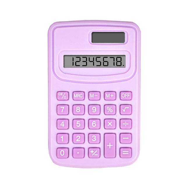Small Solid Color Calculator Dormitory Student Office Exam Tool