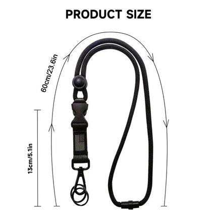 Heavy Duty Badge ID Lanyard Buckle Student Teacher Doctor Hook