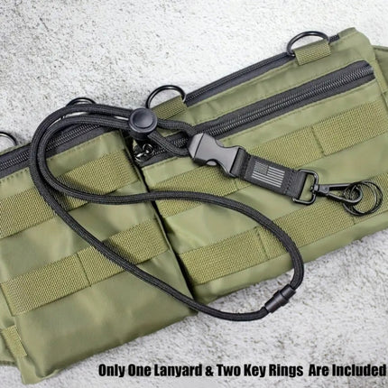 Heavy Duty Badge ID Lanyard Buckle Student Teacher Doctor Hook