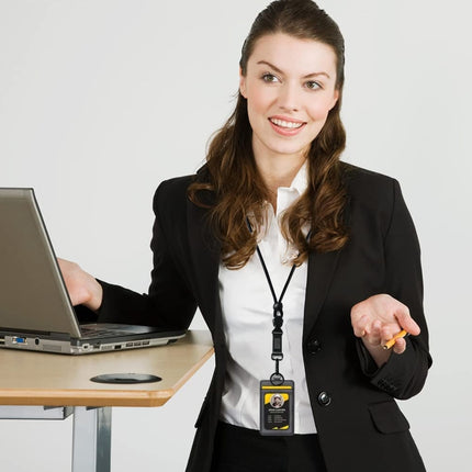 Heavy Duty Badge ID Lanyard Buckle Student Teacher Doctor Hook