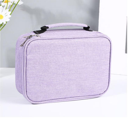 72-Slot Art Pencil Case Organizer Durable & Portable Colored Pencils Holder Artist Supplies Storage