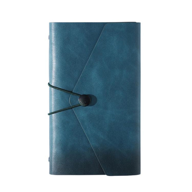 A6 Traveler Notebook Refillable Journal Vintage PU Leather 160 Pages Pocket Diary For Bullet Journaling & Travel