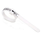 White UK Standard Black Letters