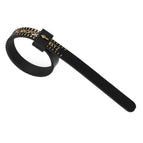 Black UK Standard Gold Letters