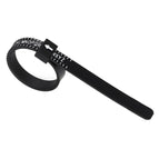 Black UK Standard White Letters