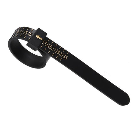 10pcs Portable Ring Measuring Belt Finger Circumference Soft Ruler